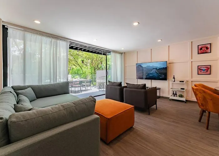 Modern W/balcony, Pingpong Table, Roof Top,gym México DF
