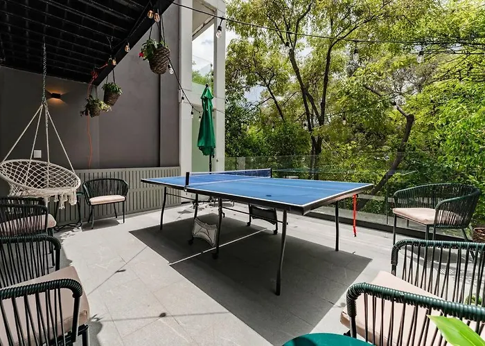Modern W/balcony, Pingpong Table, Roof Top,gym * México DF