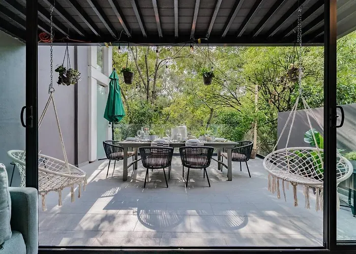 Modern W/balcony, Pingpong Table, Roof Top,gym * México DF