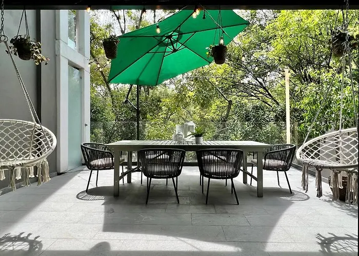 Apartamento Modern W/balcony, Pingpong Table, Roof Top,gym