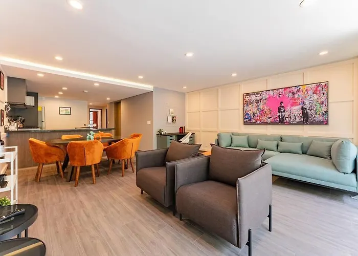 Modern W/balcony, Pingpong Table, Roof Top,gym Apartamento