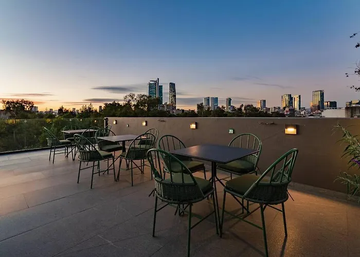 Modern W/balcony, Pingpong Table, Roof Top,gym * México DF