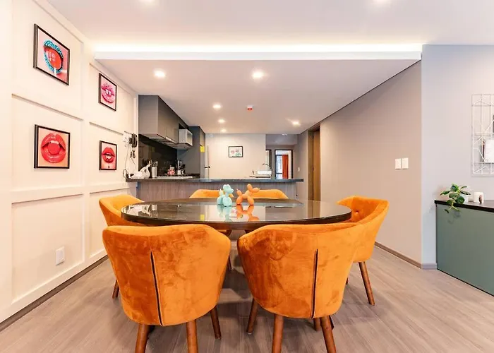 Modern W/balcony, Pingpong Table, Roof Top,gym Apartamento *