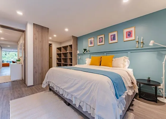 Apartamento Modern W/balcony, Pingpong Table, Roof Top,gym