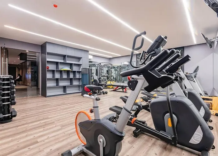 Apartamento Modern W/balcony, Pingpong Table, Roof Top,gym *